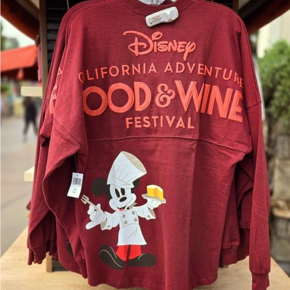 Official Disney California Adventure Food and Wine Festival Spirit Jersey